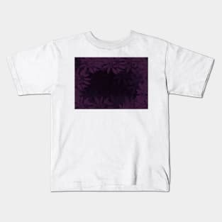 Purple leaves Kids T-Shirt